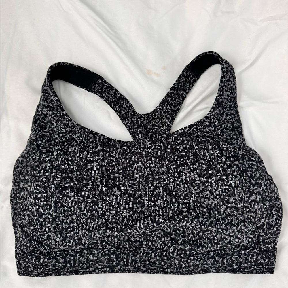 Athleta sports bra high impact size large